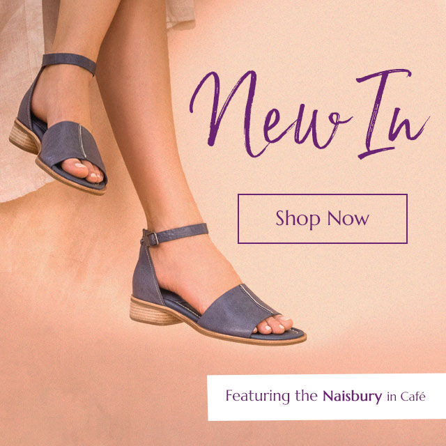 New In. Shop New Arrivals. Featuring the Faxyn Sandal in Zante Blue.