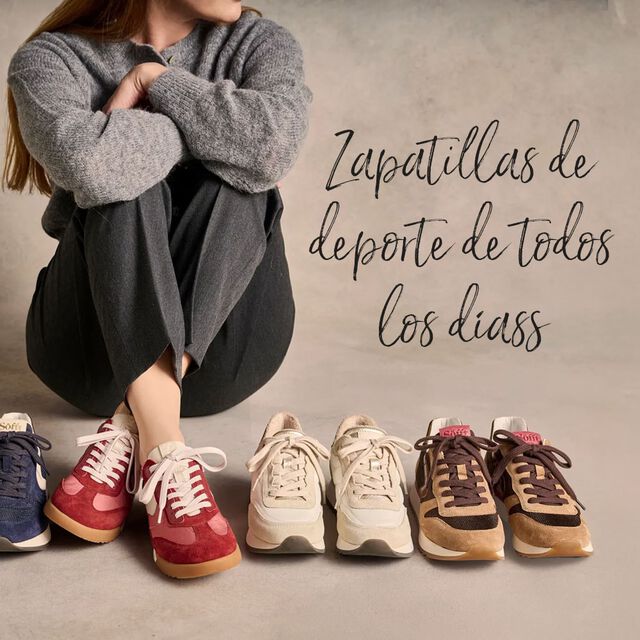 Zapatillas de deporte de todos los d&iacute;as. Presentamos varias zapatillas Sofft en diferentes colores.