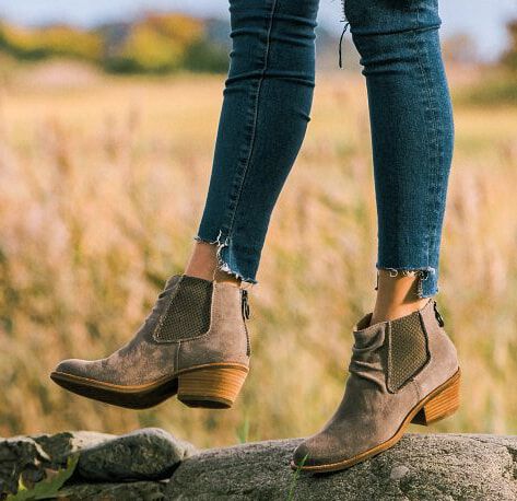 brown shoe boot