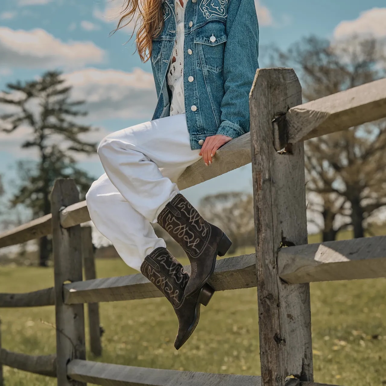 Featuring the Carolynn boot in brown.