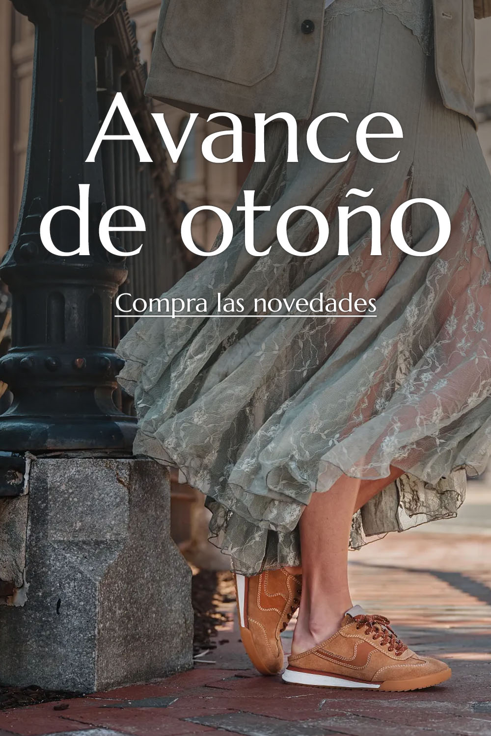Avance de oto&ntilde;o. Compra las novedades. Presentamos la zapatilla Cassie en color tostado.