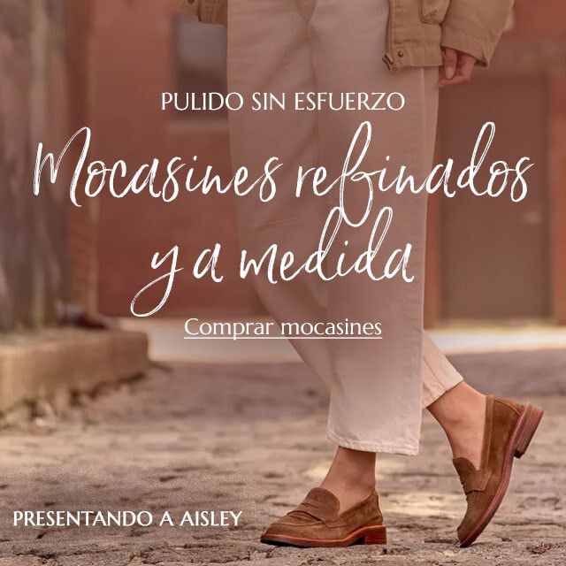Mocasines refinados, elegantes y a medida. Compra mocasines. Presentando a Mara.