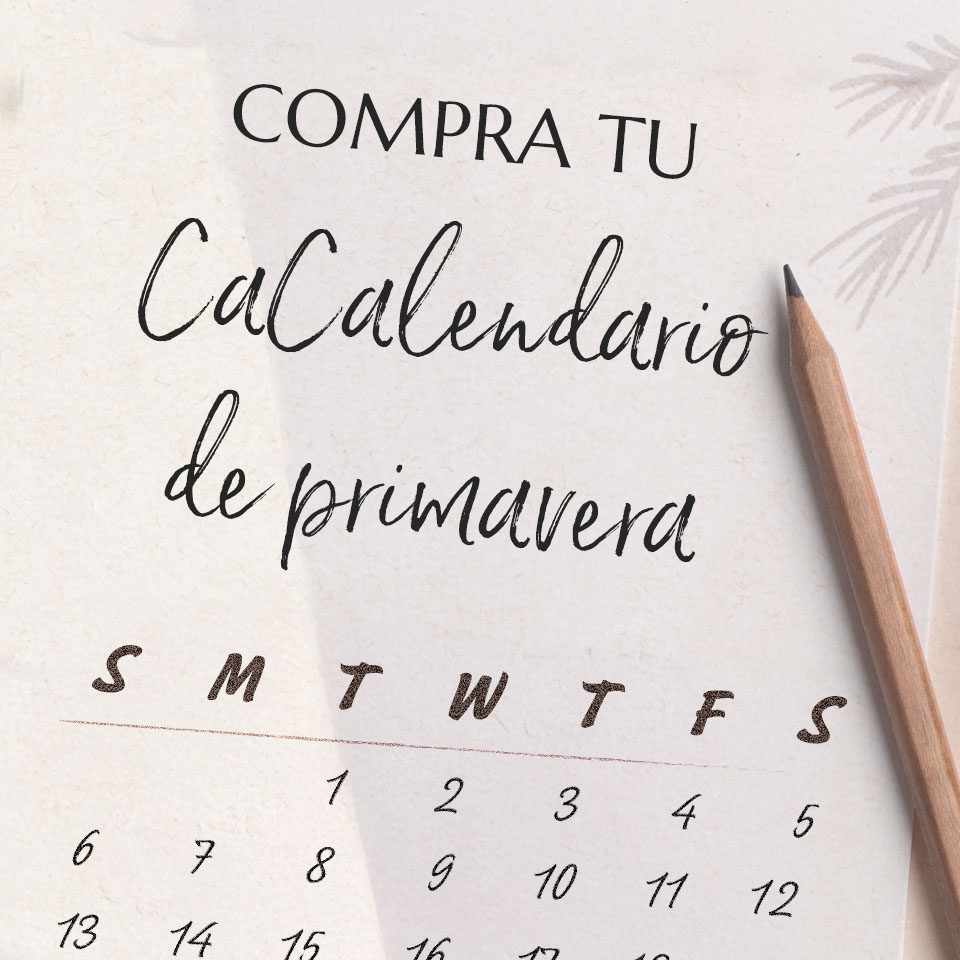 Compra tu Calendario de Primavera. Incluye la zapatilla Remmi en rojo, la sandalia Dorathy en blanco y la Bali II en marr&oacute;n.