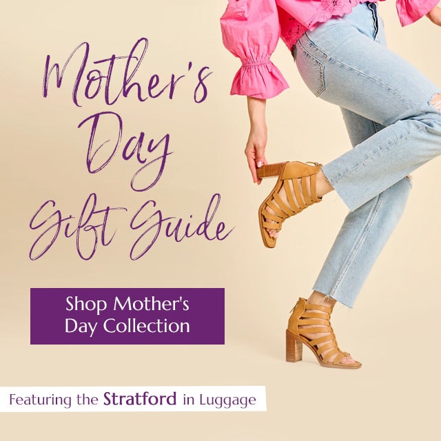 Mother's Day Gift Guide. Featuring the Stratford in Luggage. Shop Mother's Day Collection.